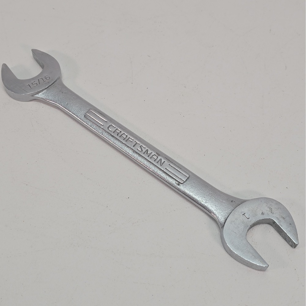 Vintage Craftsman 44585 15/16" x 1" Open End Wrench -V- Series USA